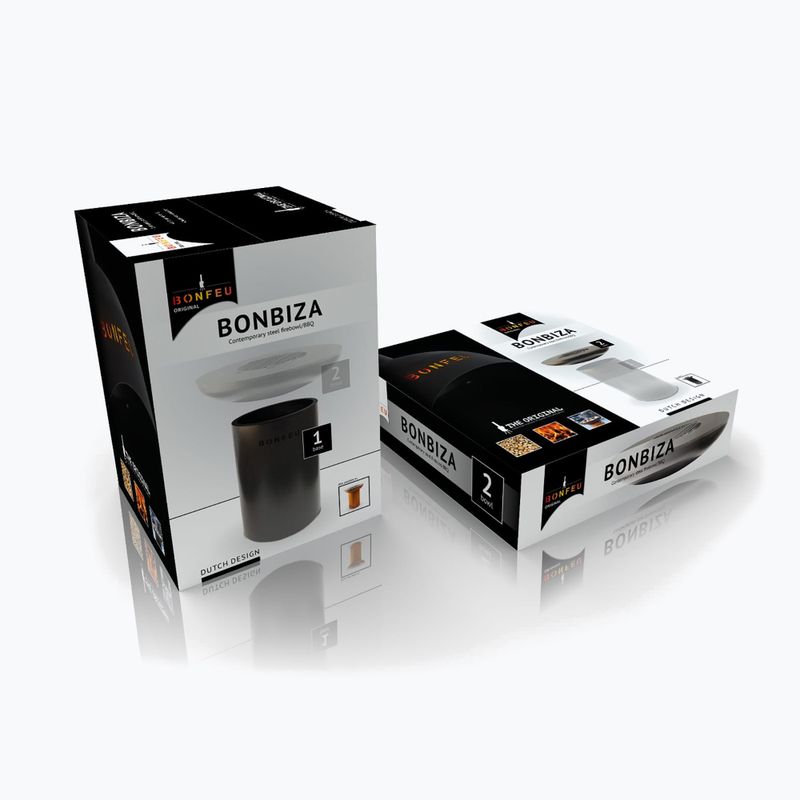 Vatră pentru foc de grădină BonFeu BonBiza black 5