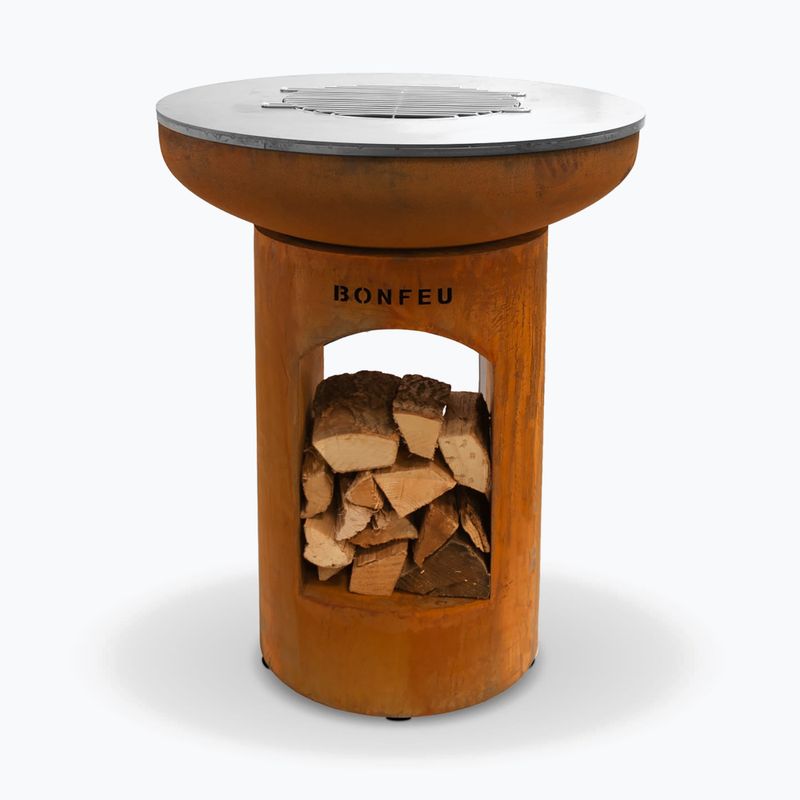 Vatră pentru foc de grădină BonFeu BonBiza corten 2