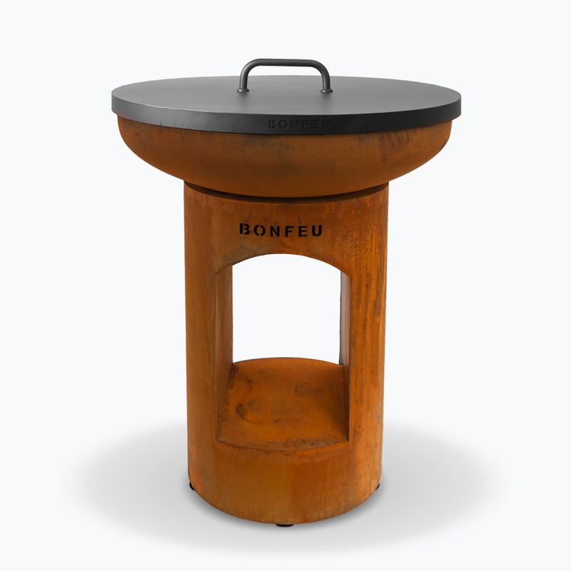 Vatră pentru foc de grădină BonFeu BonBiza corten 3