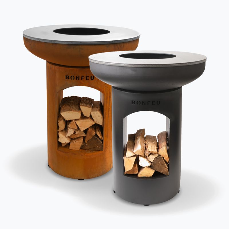 Vatră pentru foc de grădină BonFeu BonBiza corten 4