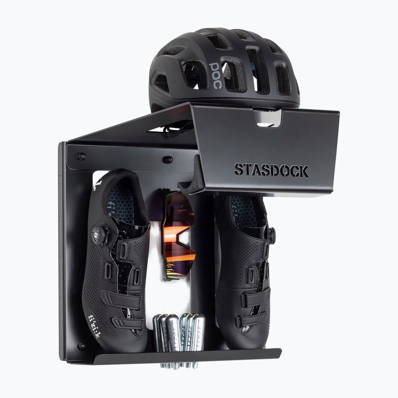 Suport de bicicletă pentru perete STASDOCK Bike Hanger happy black 2