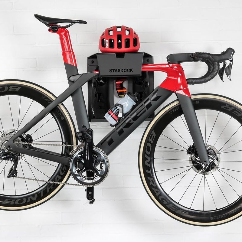 Suport de bicicletă pentru perete STASDOCK Bike Hanger happy black 4