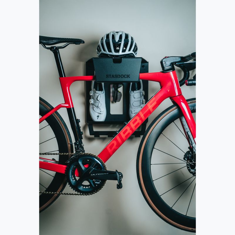 Suport de bicicletă pentru perete STASDOCK Bike Hanger happy black 6