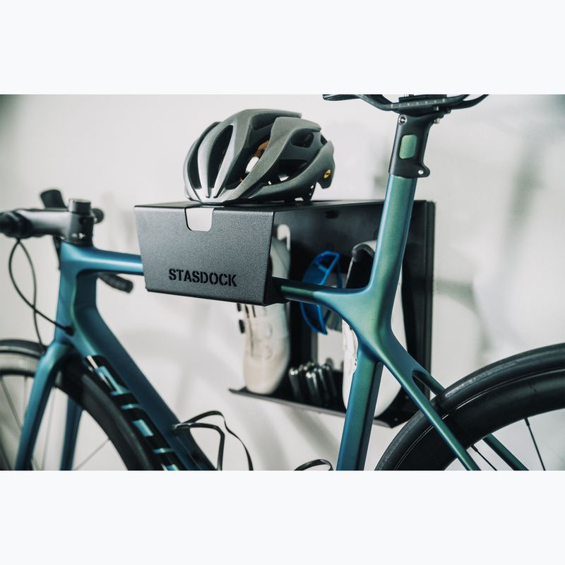 Suport de bicicletă pentru perete STASDOCK Bike Hanger happy black 7