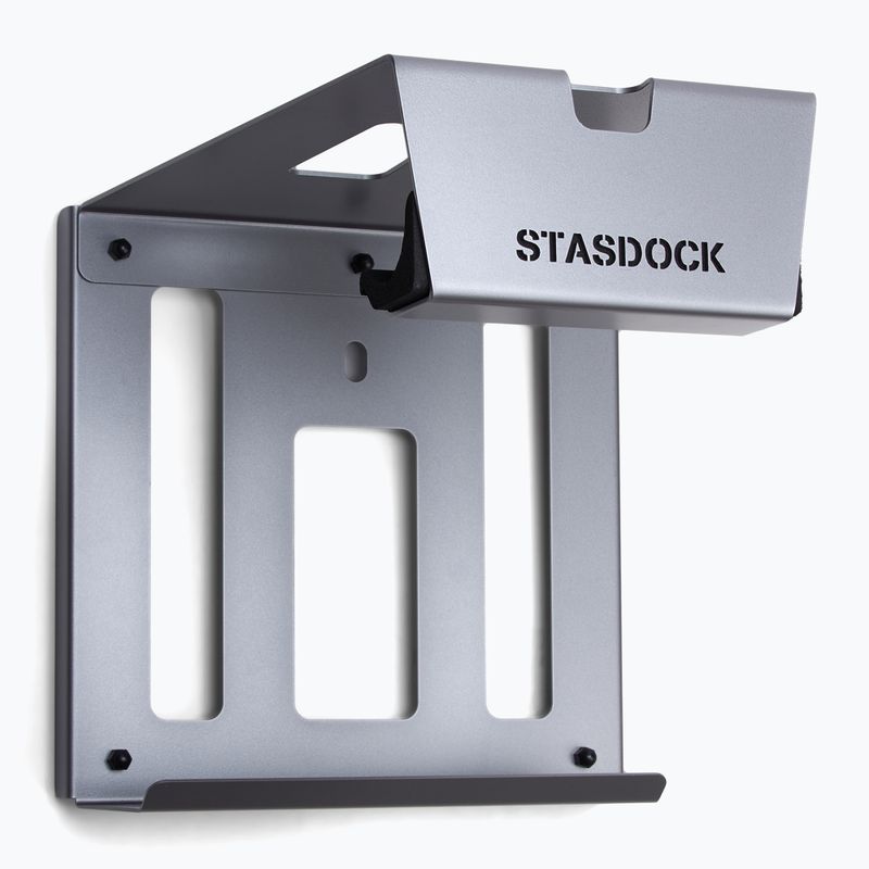 Suport de bicicletă pentru perete STASDOCK Bike Hanger deep silver