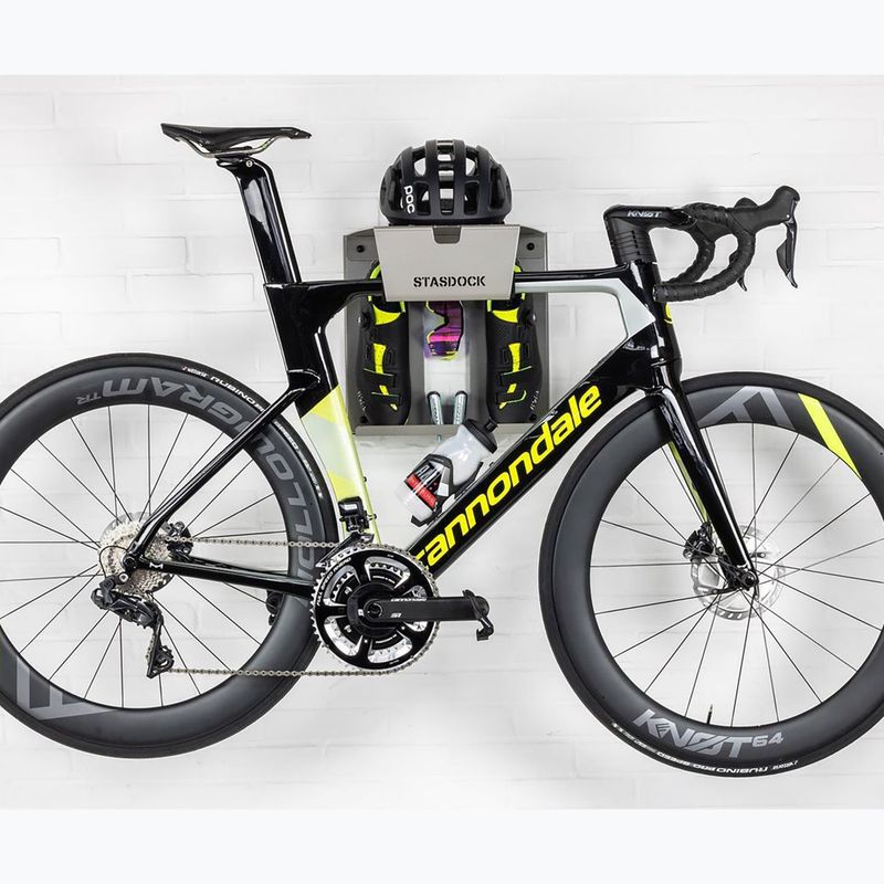 Suport de bicicletă pentru perete STASDOCK Bike Hanger deep silver 3