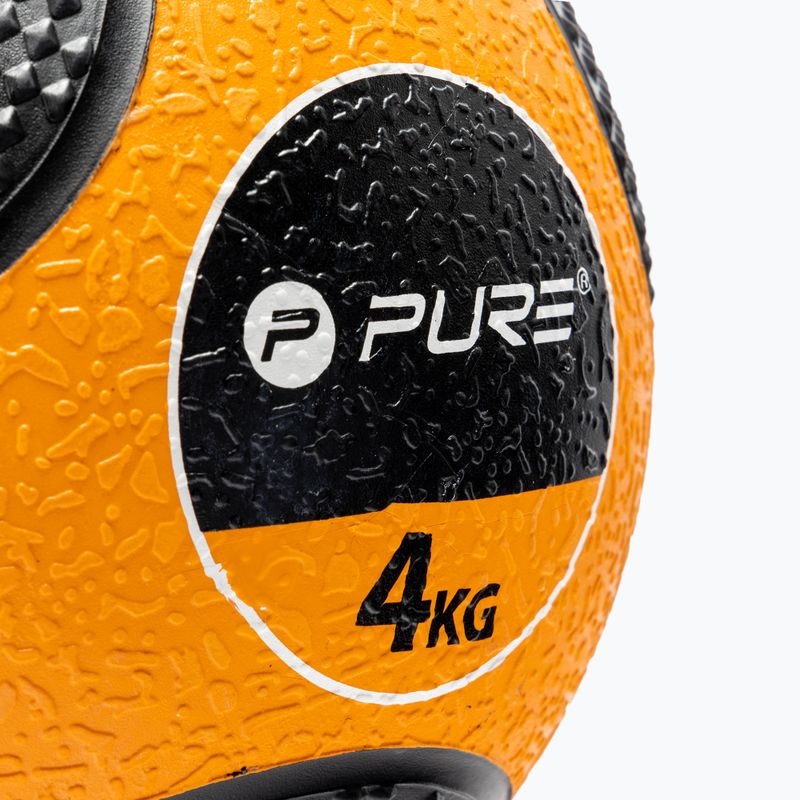 Pure2Improve Medicine Ball 4 kg portocaliu 2139 2
