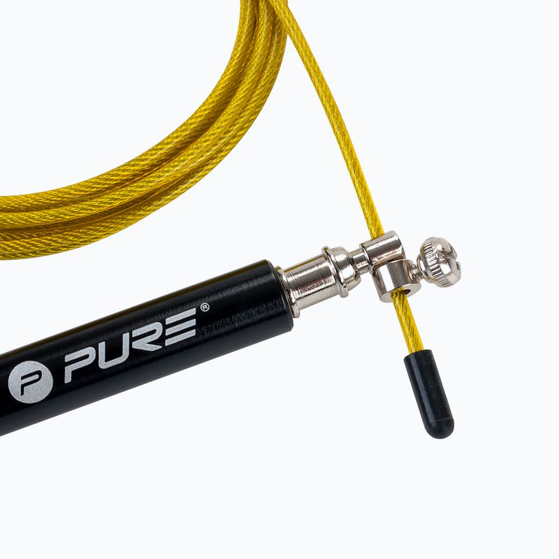 Pure2Improvează coarda de sărituri cu greutate Jump Rope 3W1 cu 3 frânghii colorate 2333 5