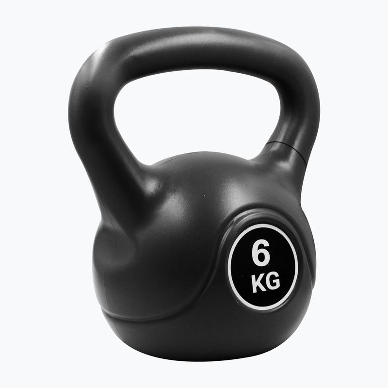 Kettlebell 6 kg Pure2Improve negru P2I202090 2