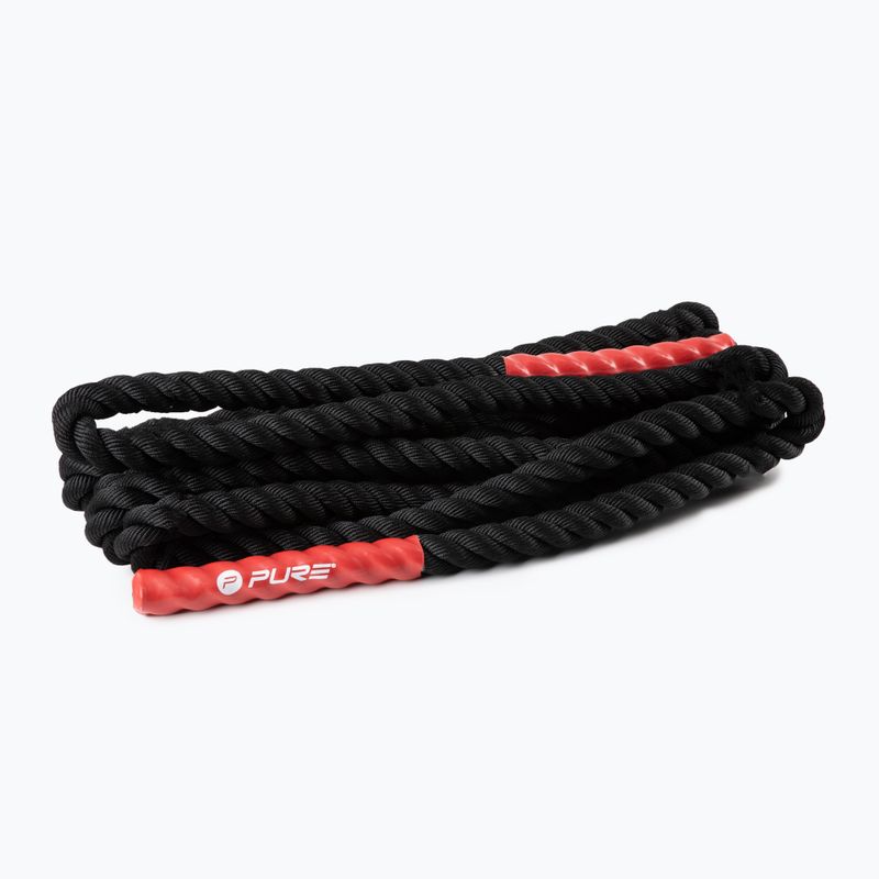 Pure2Improve Battle Rope 12 M negru P2I200810