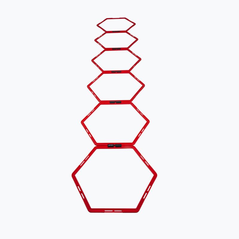 Pure2Improve Coordonarea de formare a coordonatelor Scară Hexagonal roșu 2817 2