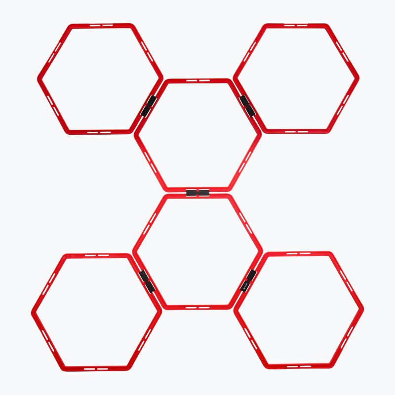 Pure2Improve Coordonarea de formare a coordonatelor Scară Hexagonal roșu 2817 4
