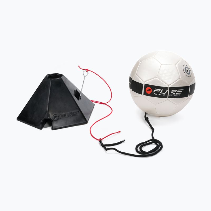 Antrenor Pure2Improve Antrenor Pure2Improve Soccer Ball Trainer Negru-Roșu 2929