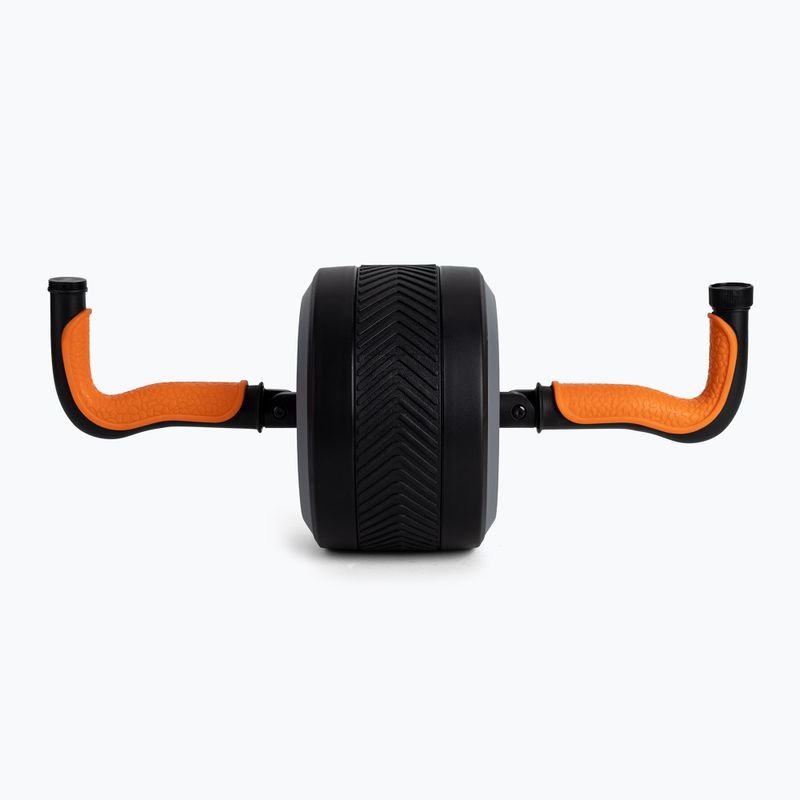 Pure2Improve 2W1 Roată de exerciții abdominale / rolă de exerciții cu kettlebell negru 4303 2