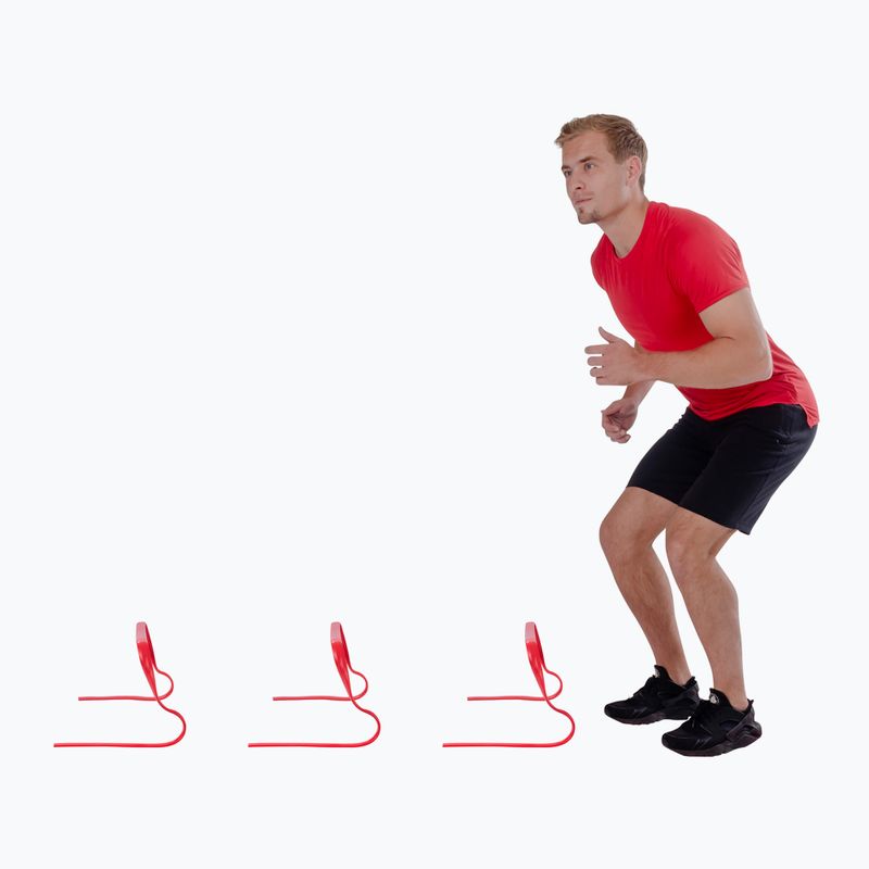 Obstacol de antrenament Pure2Improve Flexibele Hurdles red