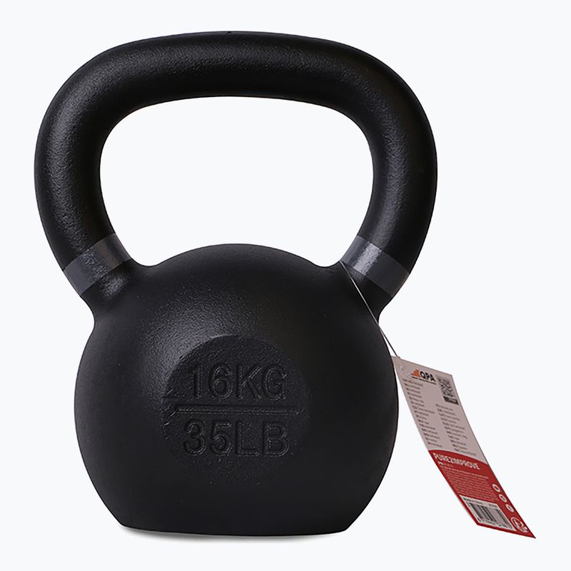 Kettlebell 16 kg Pure2Improve negru P2I810110 3