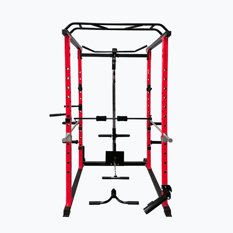 Pure2Improve Powerrack roșu/negru multifuncțional de gimnastică acasă P2I820000 3