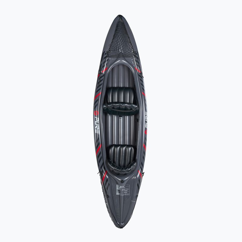 Pure4Fun XPRO Kayak 3.0 Caiac gonflabil de înaltă presiune pentru 2 persoane, gri P4F150130 2