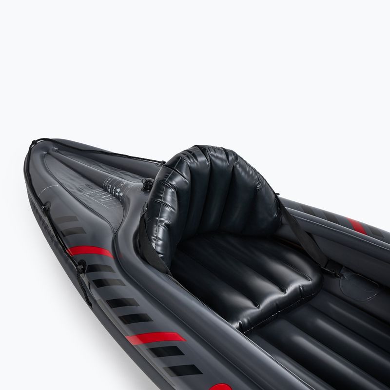 Pure4Fun XPRO Kayak 3.0 Caiac gonflabil de înaltă presiune pentru 2 persoane, gri P4F150130 6
