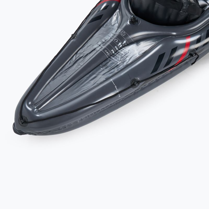 Pure4Fun XPRO Kayak 3.0 Caiac gonflabil de înaltă presiune pentru 2 persoane, gri P4F150130 10