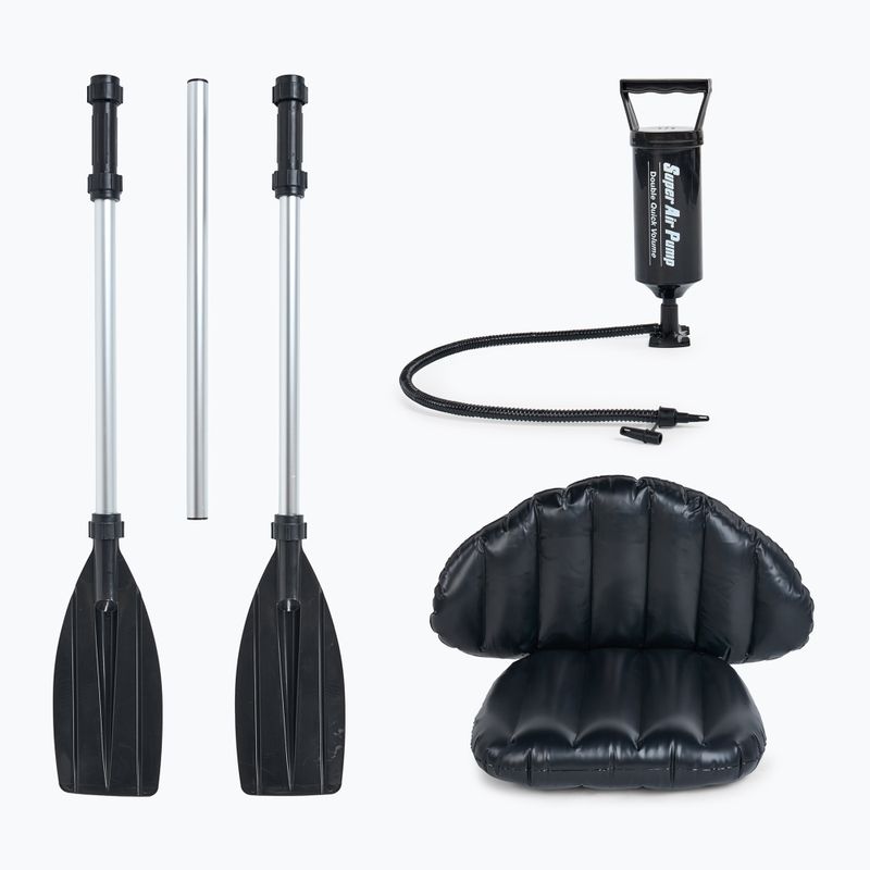 Pure4Fun XPRO Kayak 3.0 Caiac gonflabil de înaltă presiune pentru 2 persoane, gri P4F150130 11