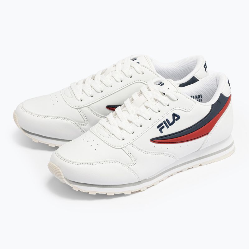 Încălțăminte pentru copii FILA Orbit white/dress blues
