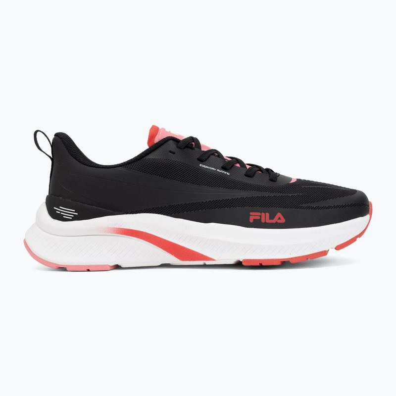 Încălțăminte pentru femei FILA Beryllium black/fiery red 2
