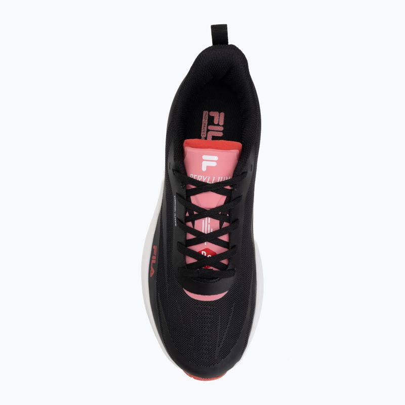Încălțăminte pentru femei FILA Beryllium black/fiery red 5