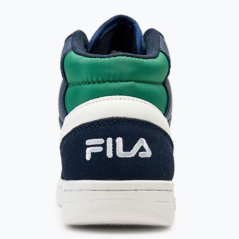 Încălțăminte pentru copii FILA Crew Mid fila navy/verdant green 6