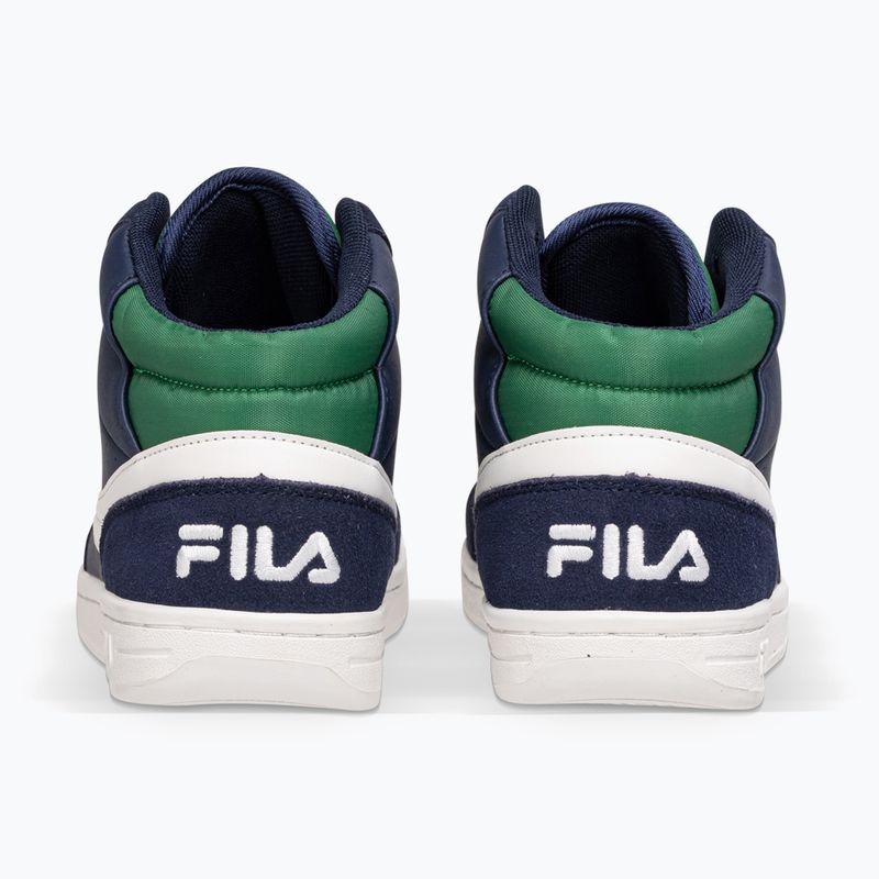 Încălțăminte pentru copii FILA Crew Mid fila navy/verdant green 10