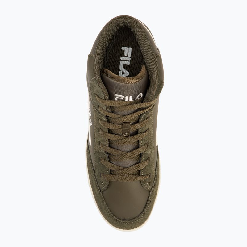 Încălțăminte pentru copii FILA Crew Mid olive night 5