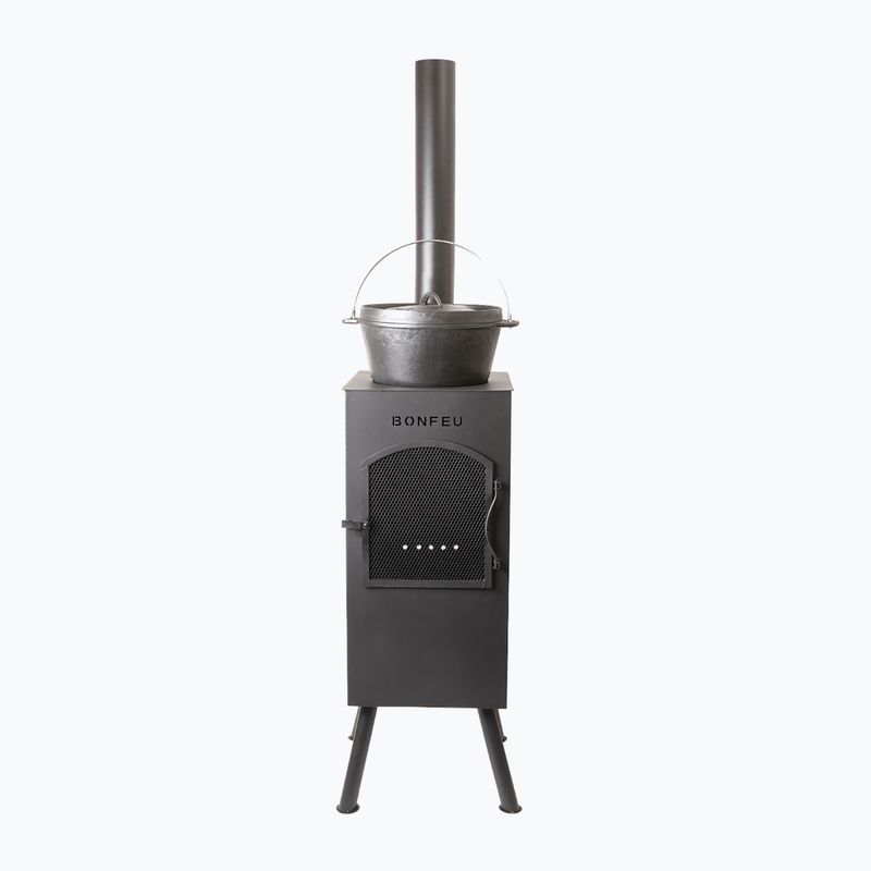 Șemineu de grădină BonFeu BonCarré black 4