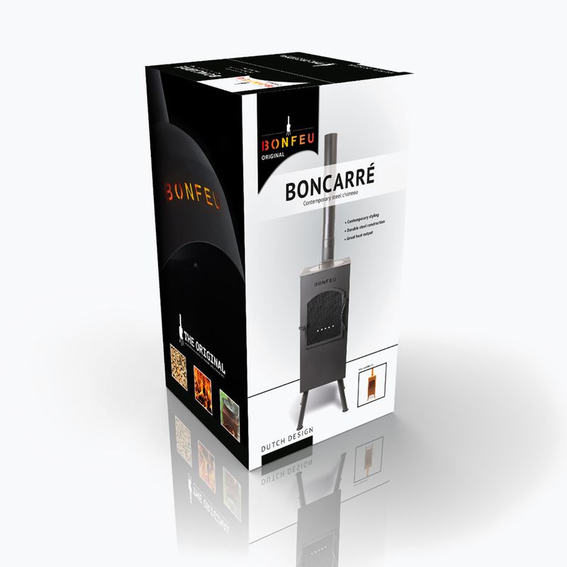 Șemineu de grădină BonFeu BonCarré black 6