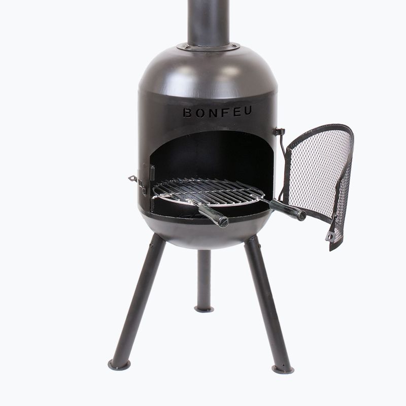 Șemineu de grădină BonFeu Bonsolo black 5