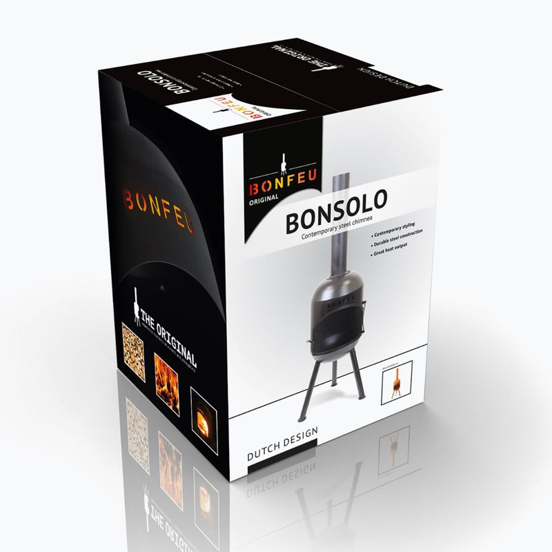 Șemineu de grădină BonFeu Bonsolo black 6