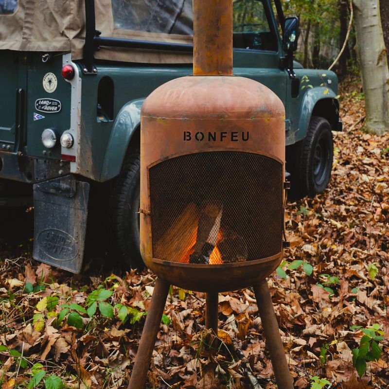 Șemineu de grădină BonFeu BonBono corten 12