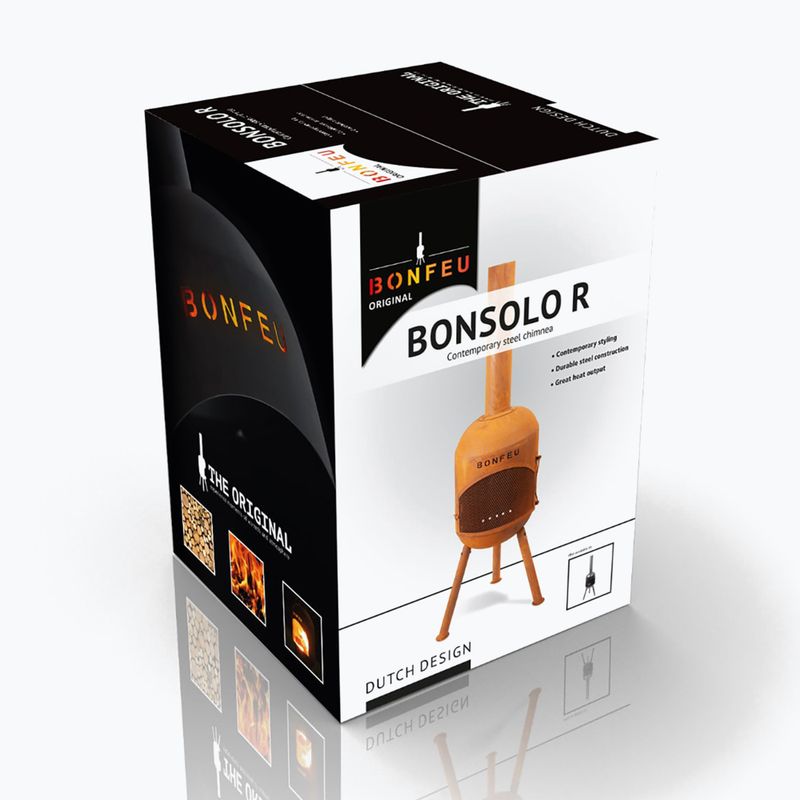Șemineu de grădină BonFeu Bonsolo corten 7