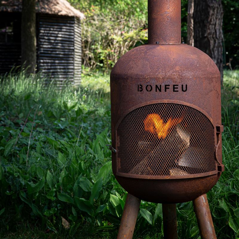 Șemineu de grădină BonFeu Bonsolo corten 9