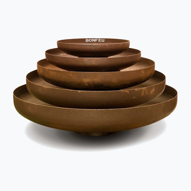 Vatră pentru foc de grădină BonFeu Bonbowl corten 3