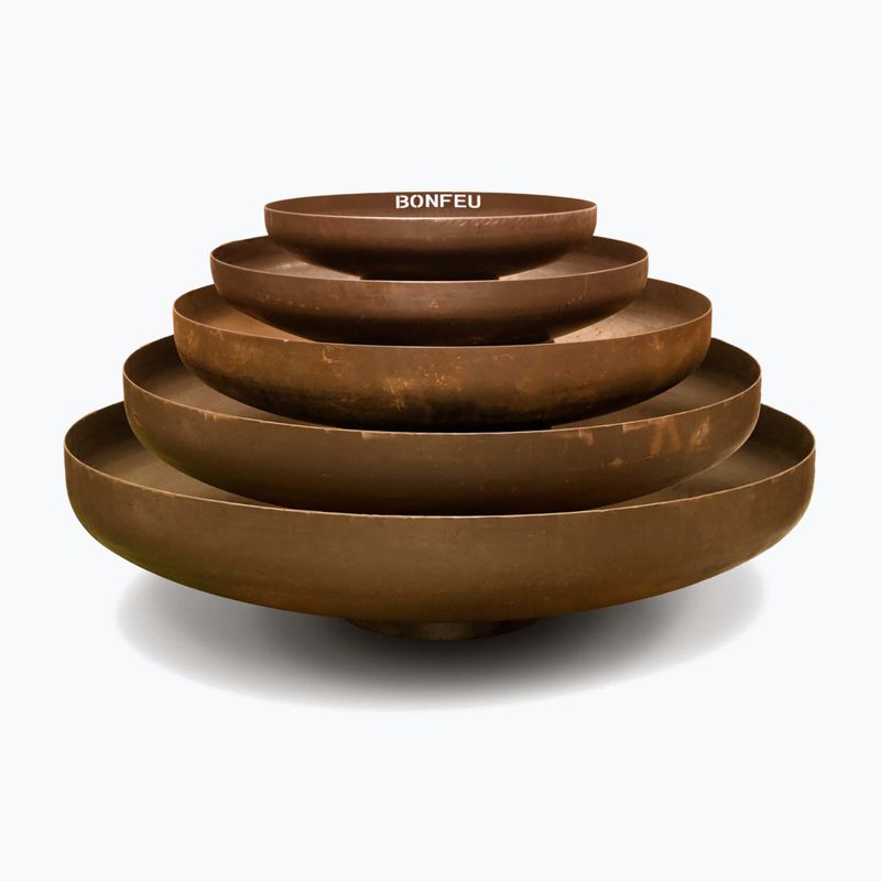 Vatră pentru foc de grădină BonFeu BonBowl corten 3