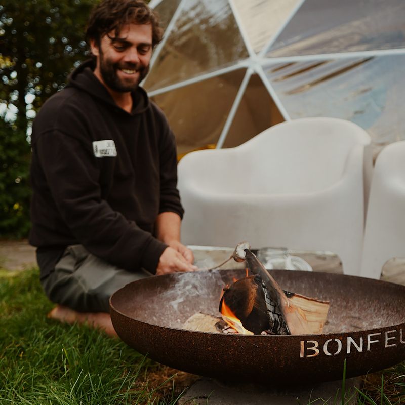 Vatră pentru foc de grădină BonFeu BonBowl corten 6