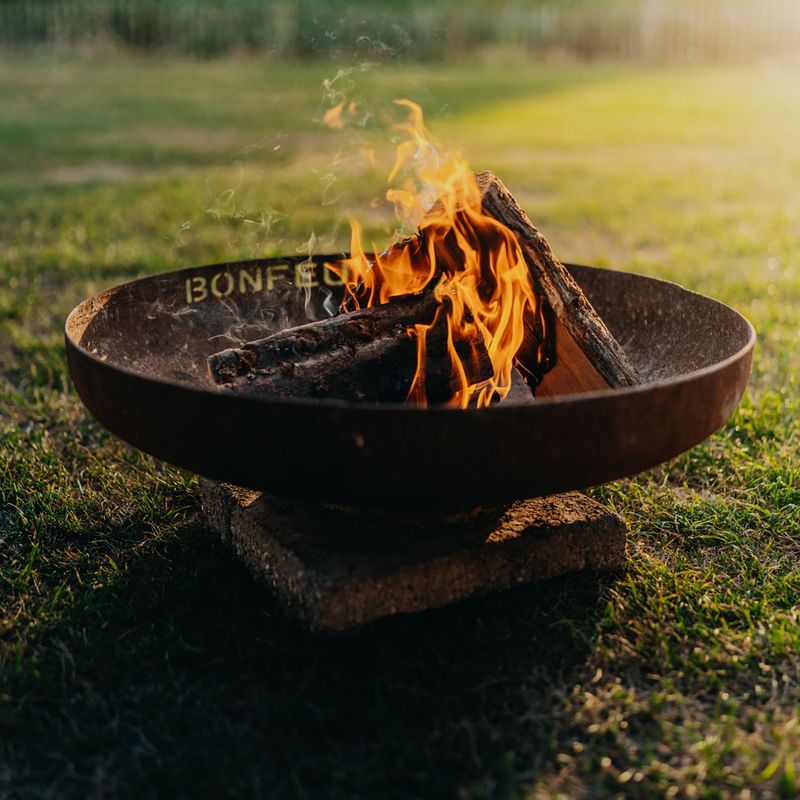 Vatră pentru foc de grădină BonFeu BonBowl corten 9