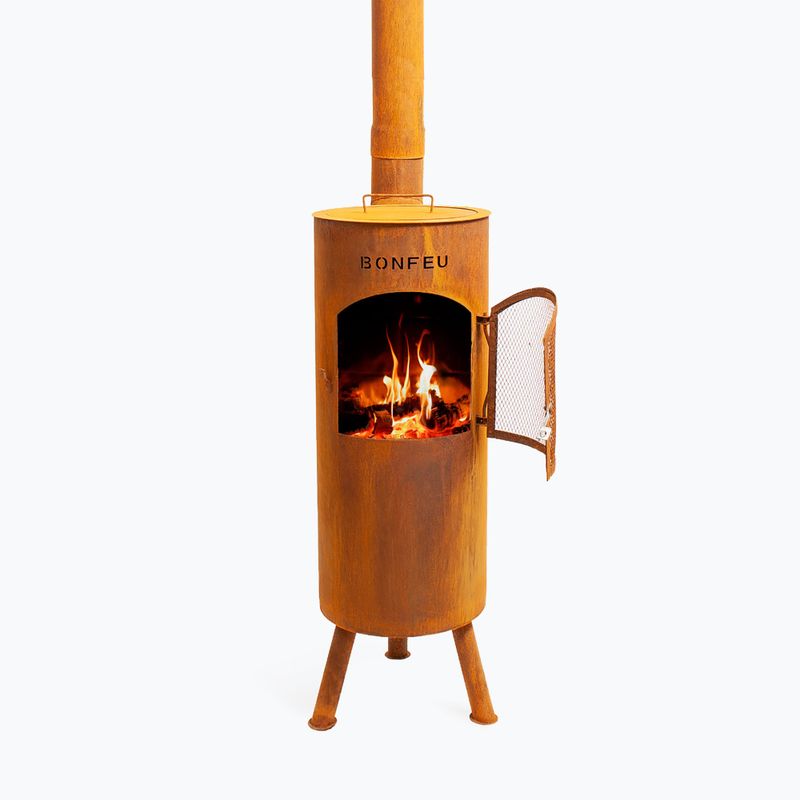 Șemineu de grădină BonFeu Bongiano LP corten 2