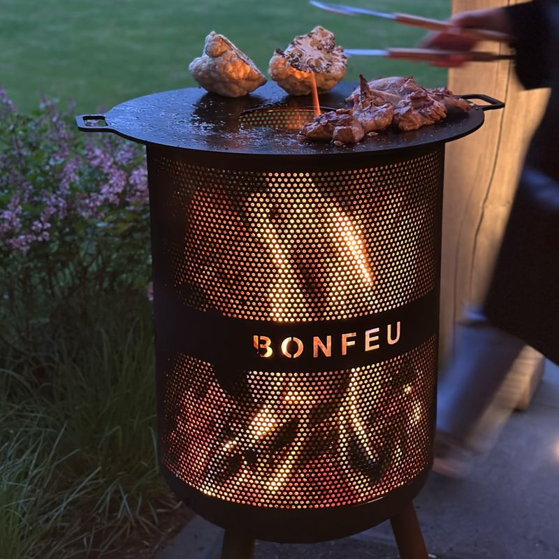 Vatră pentru foc de grădină BonFeu BonVes black 10
