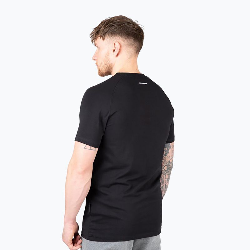 Tricou de antrenament pentru bărbați Gorilla Wear Davis black 3