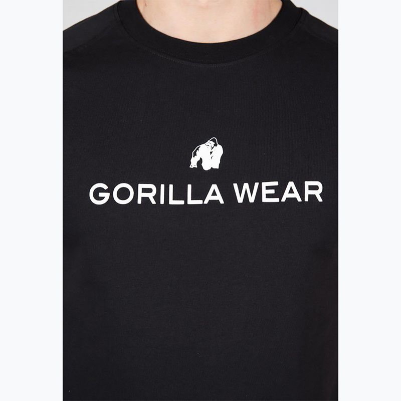 Tricou de antrenament pentru bărbați Gorilla Wear Davis black 4