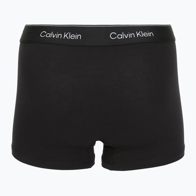 Boxeri Calvin Klein LV00NB4393 Trunk 5 perechi black/dyed to match/white 3