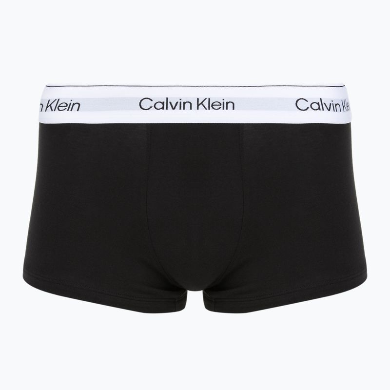 Boxeri pentru bărbați Calvin Klein LV00NB4390 Low Rise Trunk 5 perechi black/white/white/black/white 5