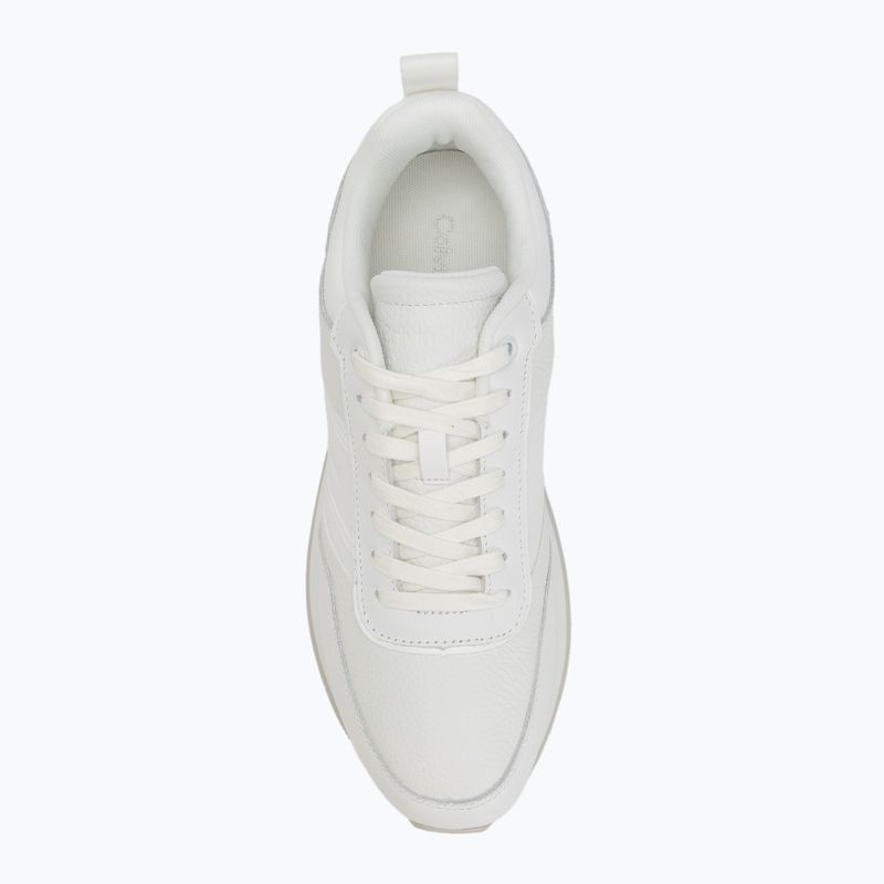Încălțăminte pentru bărbați Calvin Klein HM0HM01897 Low Prof Runn Laceup Tape Triple Bright White 5