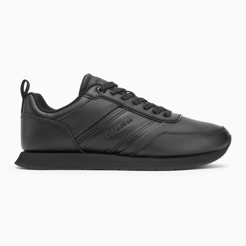 Încălțăminte pentru bărbați Calvin Klein HM0HM01897 Low Prof Runn Laceup Tape Triple Black 2
